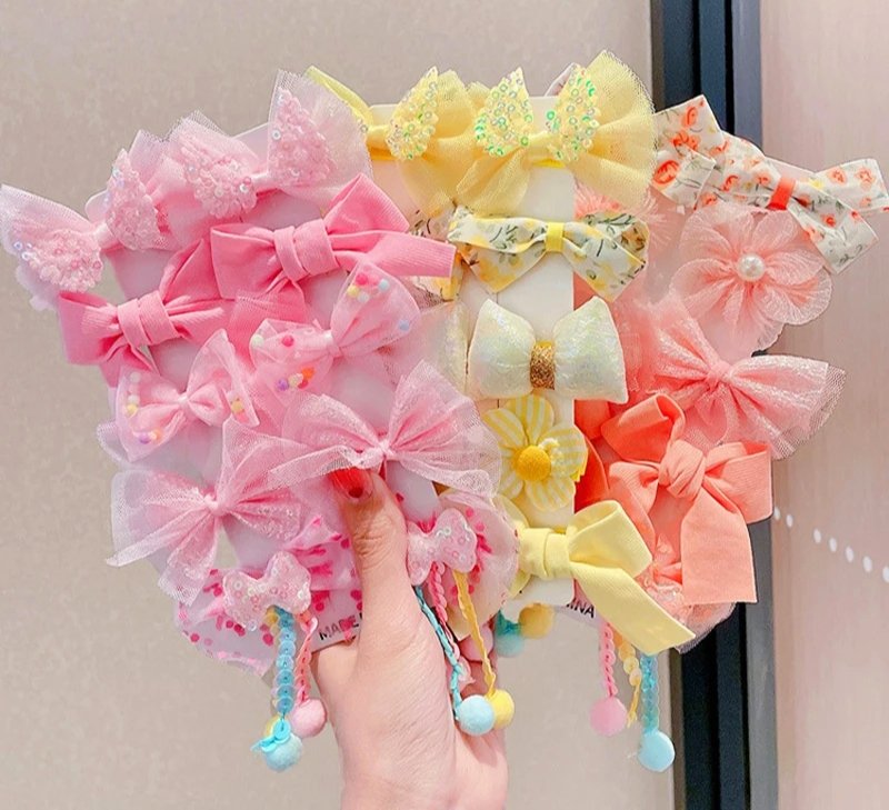 Hair clips for baby girls