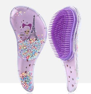 Cute hair brush for baby girls