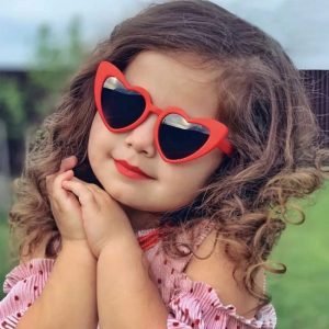 Cute love shape sunglasses