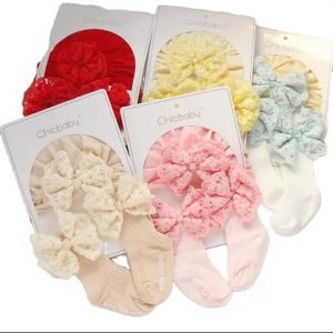 Turban cap+socks set