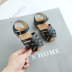 Baby girls Shoe(Black CLR)