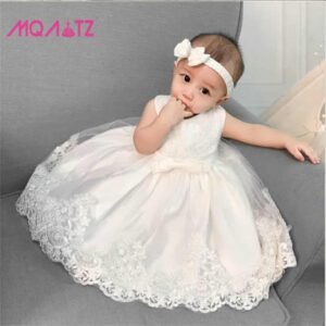 Baby girls dress (white)
