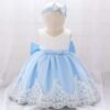 Baby girls dress (sky)