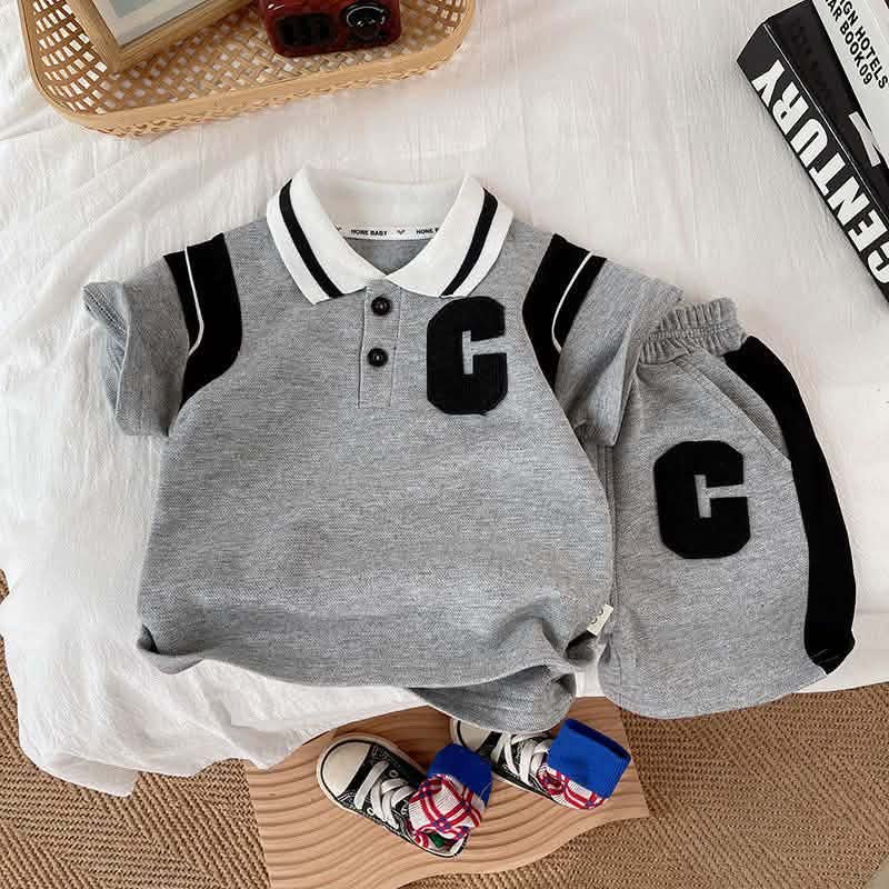 Baby boys dress(Ash colour)